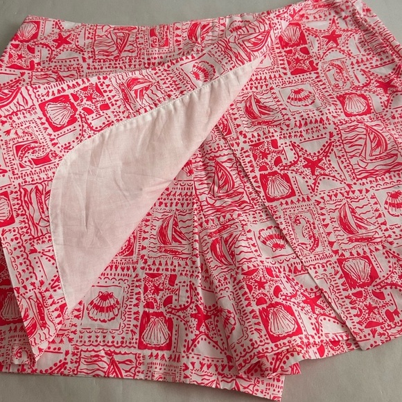Liky Pulitzer Alicent Mini Skort - Mizner Red SZ 8 - Picture 3 of 6